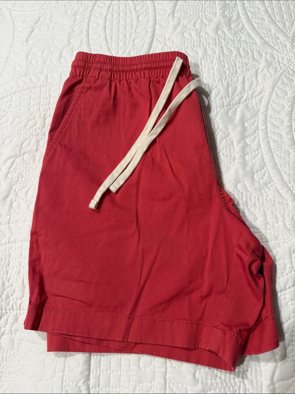 J. Crew Men’s Nantucket Red Drawstring Dock Shorts